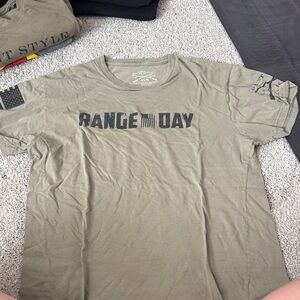 Grunt Style Range Day Olive Tee